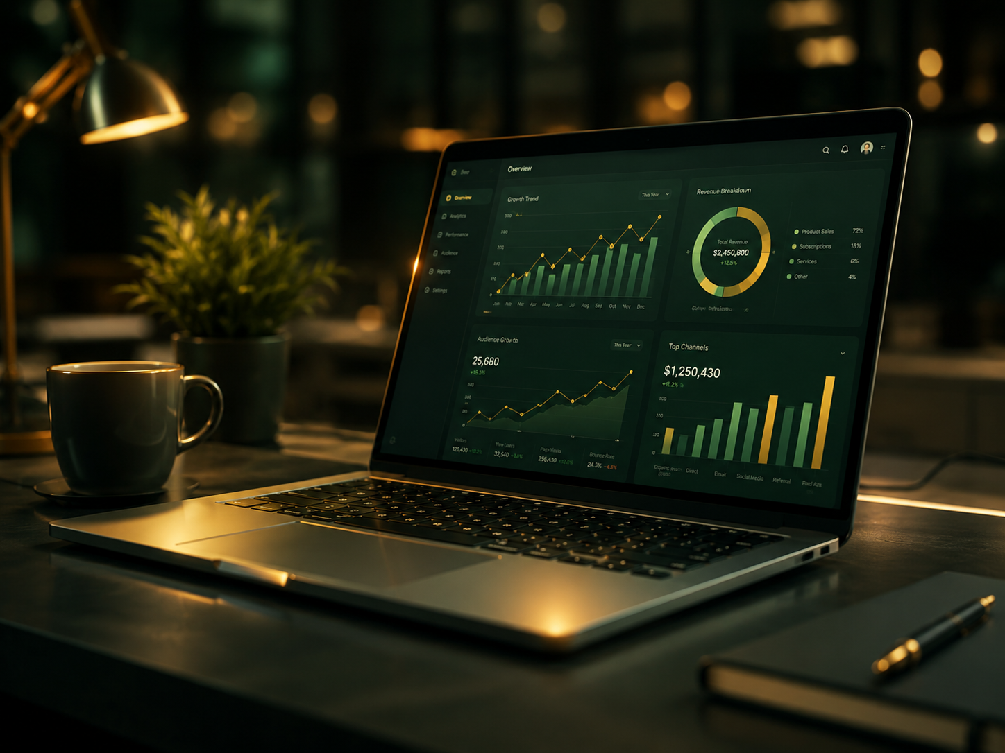 Business strategy work image